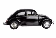 Volkswagen Beetle Typ 1 från 1967 - Modellbil 1:32 - Svart