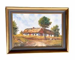 A. WESTIN - Skånegård / Krajobraz - Olej na płótnie - sygnowany