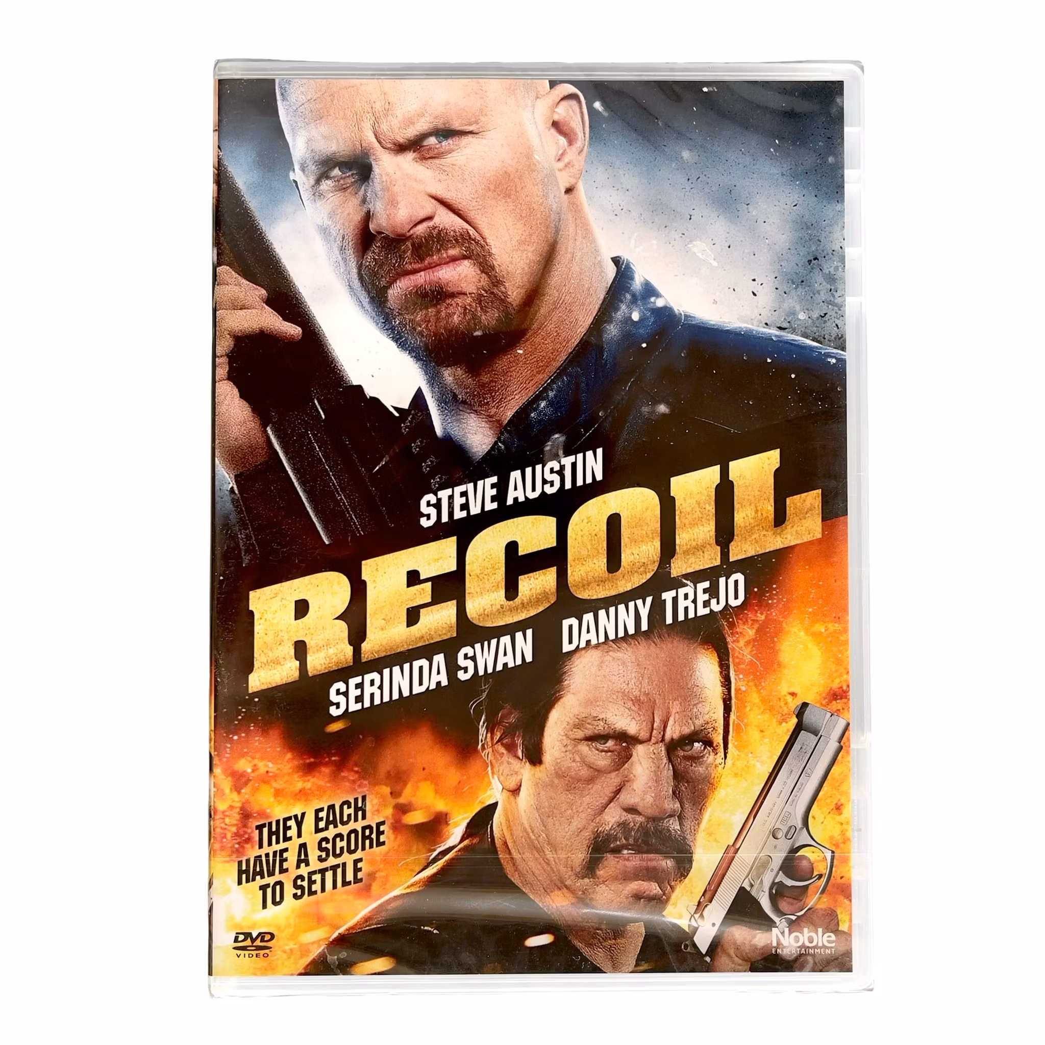 RECOIL - Steve Austin, Danny Trejo & Serinda Swan - Inplastad DVD - Action 2011