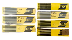 Elektrody spawalnicze ESAB OK 43.32 - 7 opakowań - Ø 1,6 i 2,0 mm