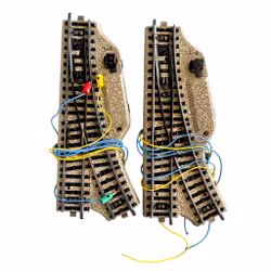 Märklin 5118 - 2 rozjazdy - skala H0 - szyny M