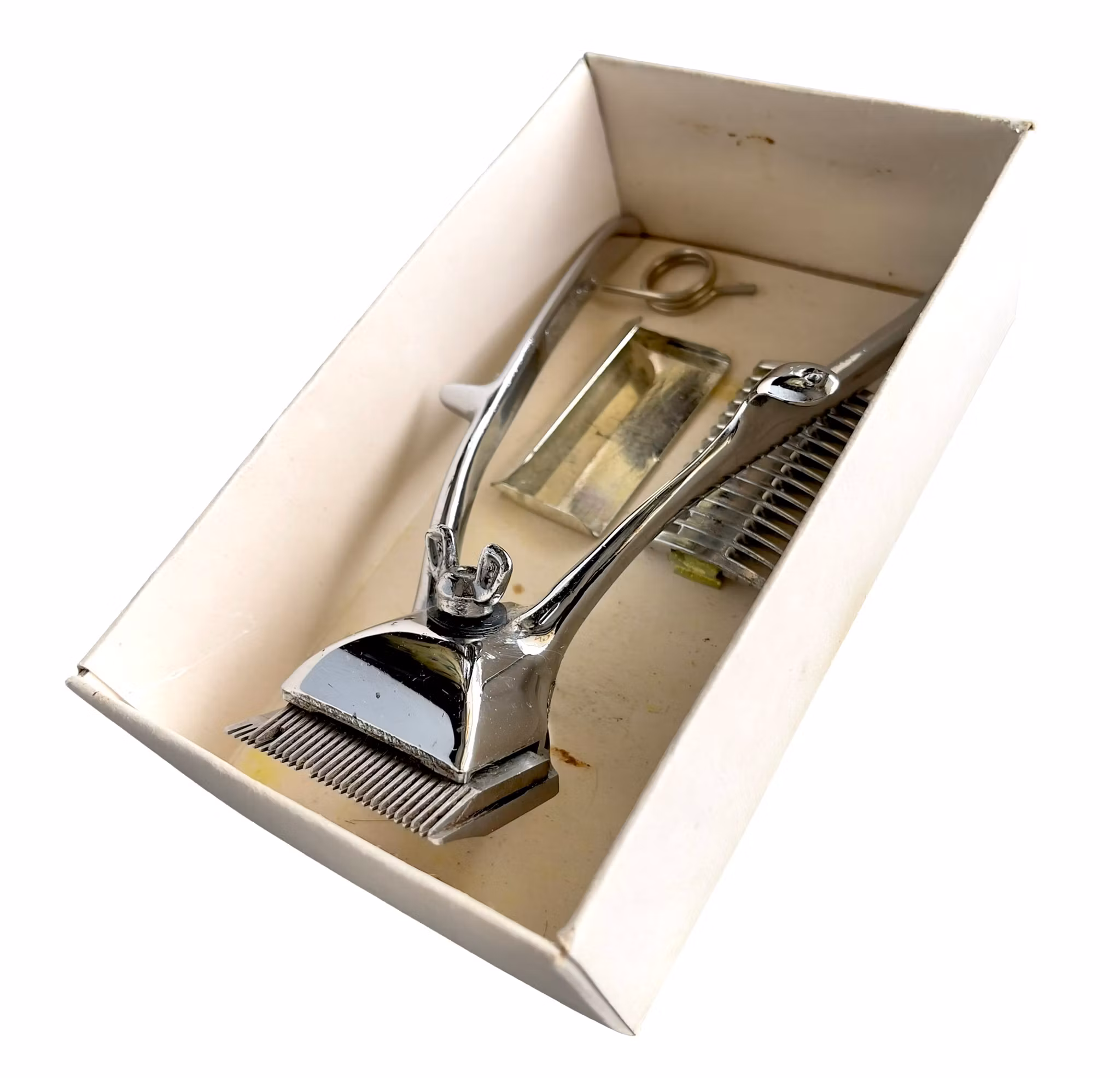 Burman Hair Clipper - Vintage manuell hårklippare i originalask