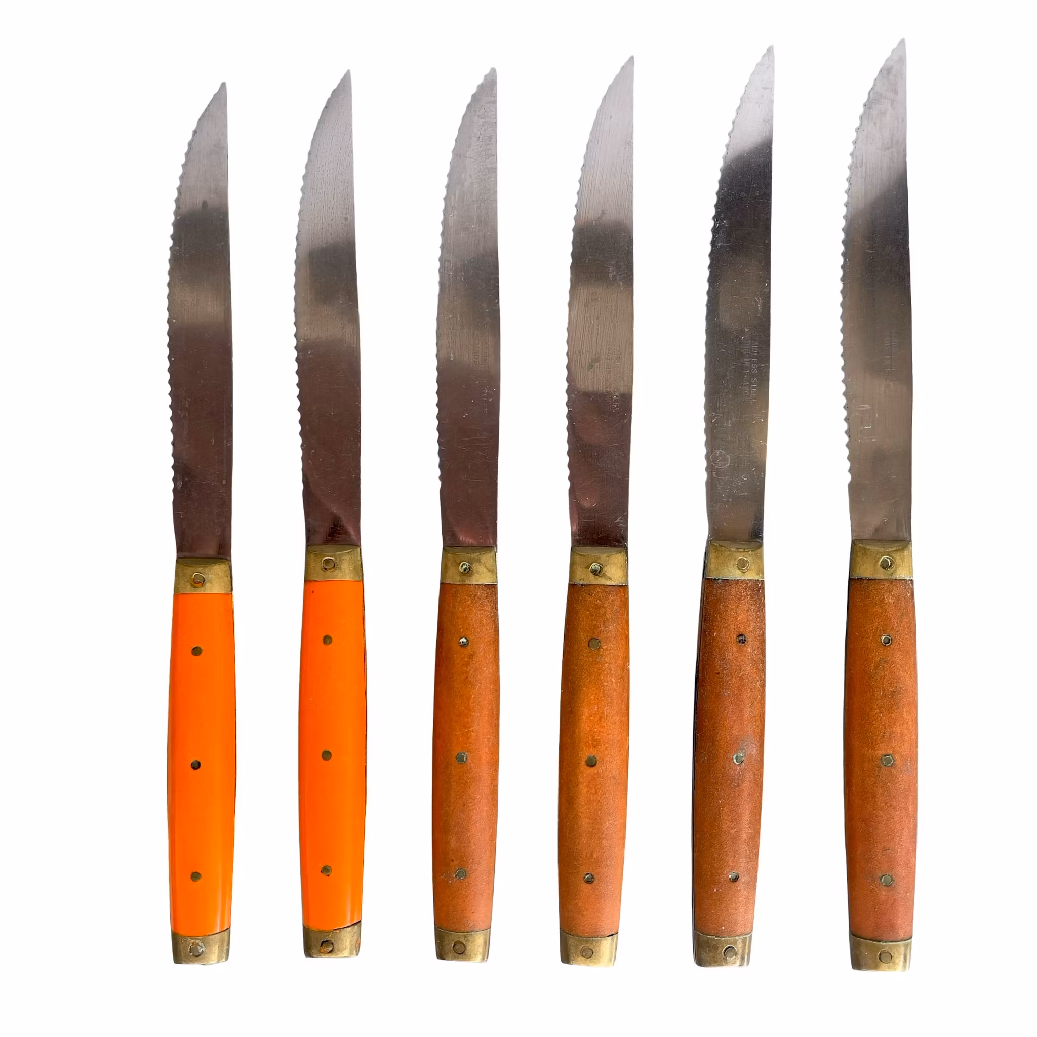 Melron - Vintage grill bestick - 12 delar - Frankrike