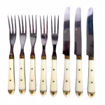 Melron - Vintage grill bestick - 8 delar - Frankrike