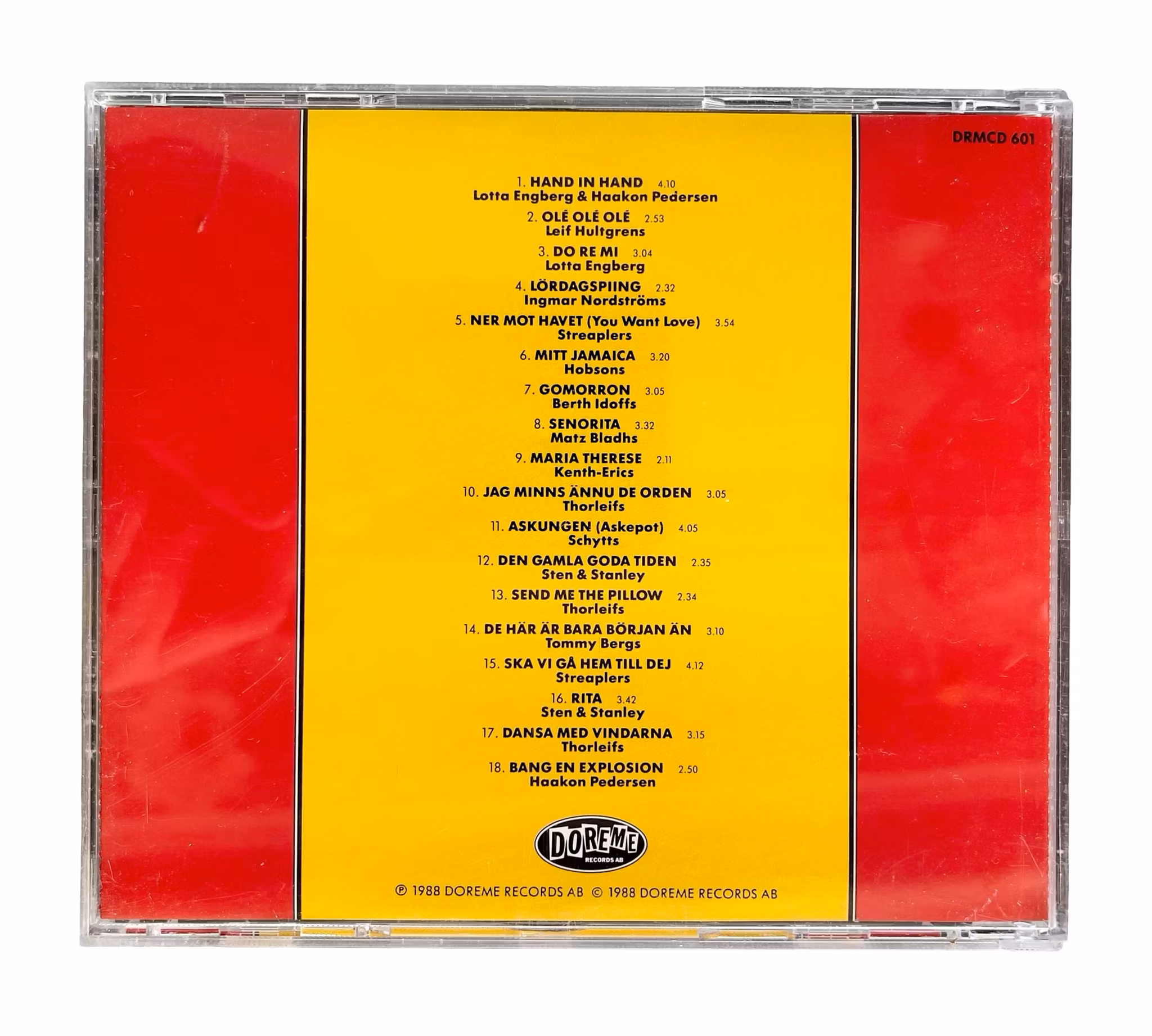 Olé Olé Olé - Ner mot havet - Svensk dansbands CD 1988
