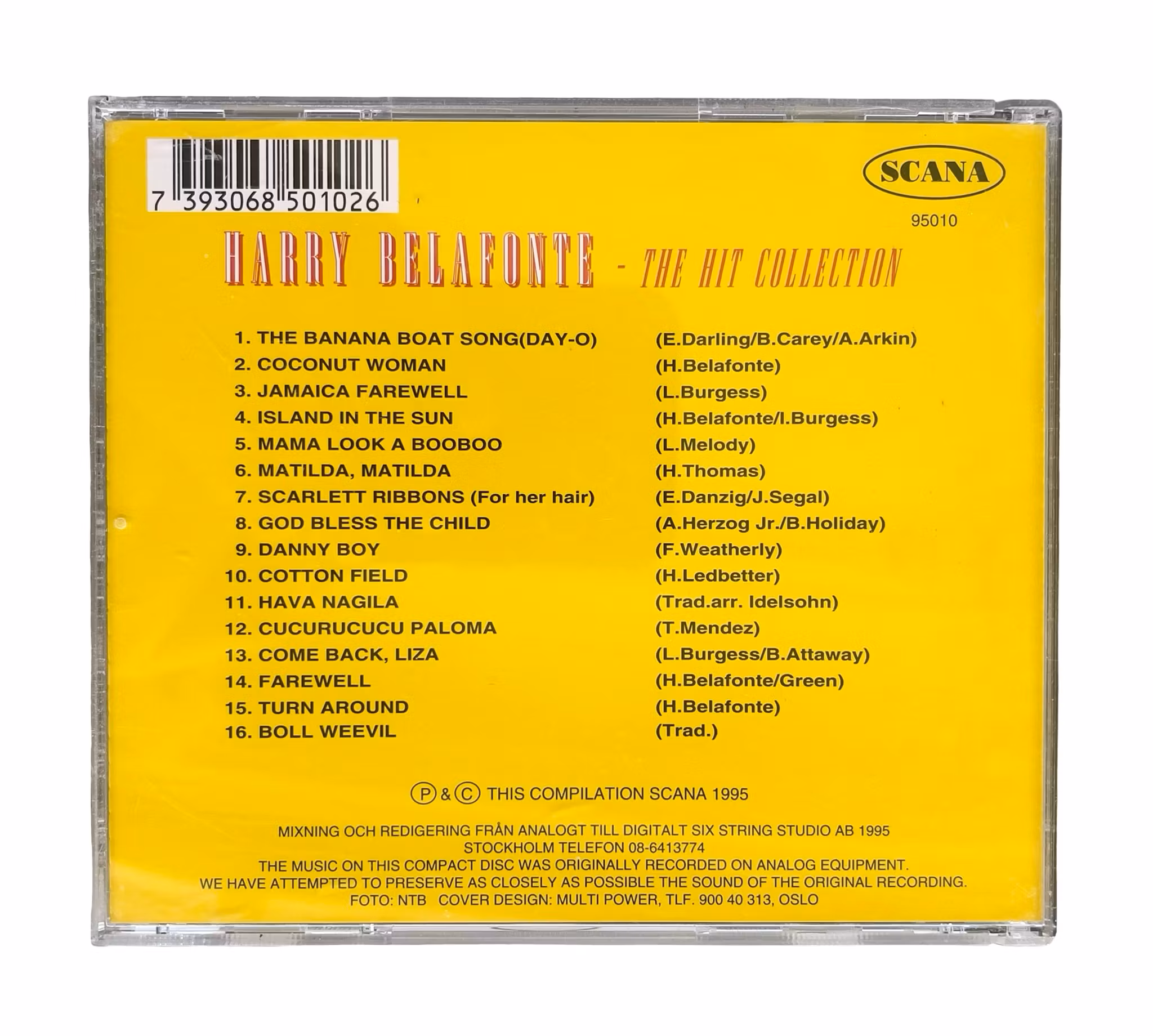 Harry Belafonte - The Hit Collection - CD, Scana 1995