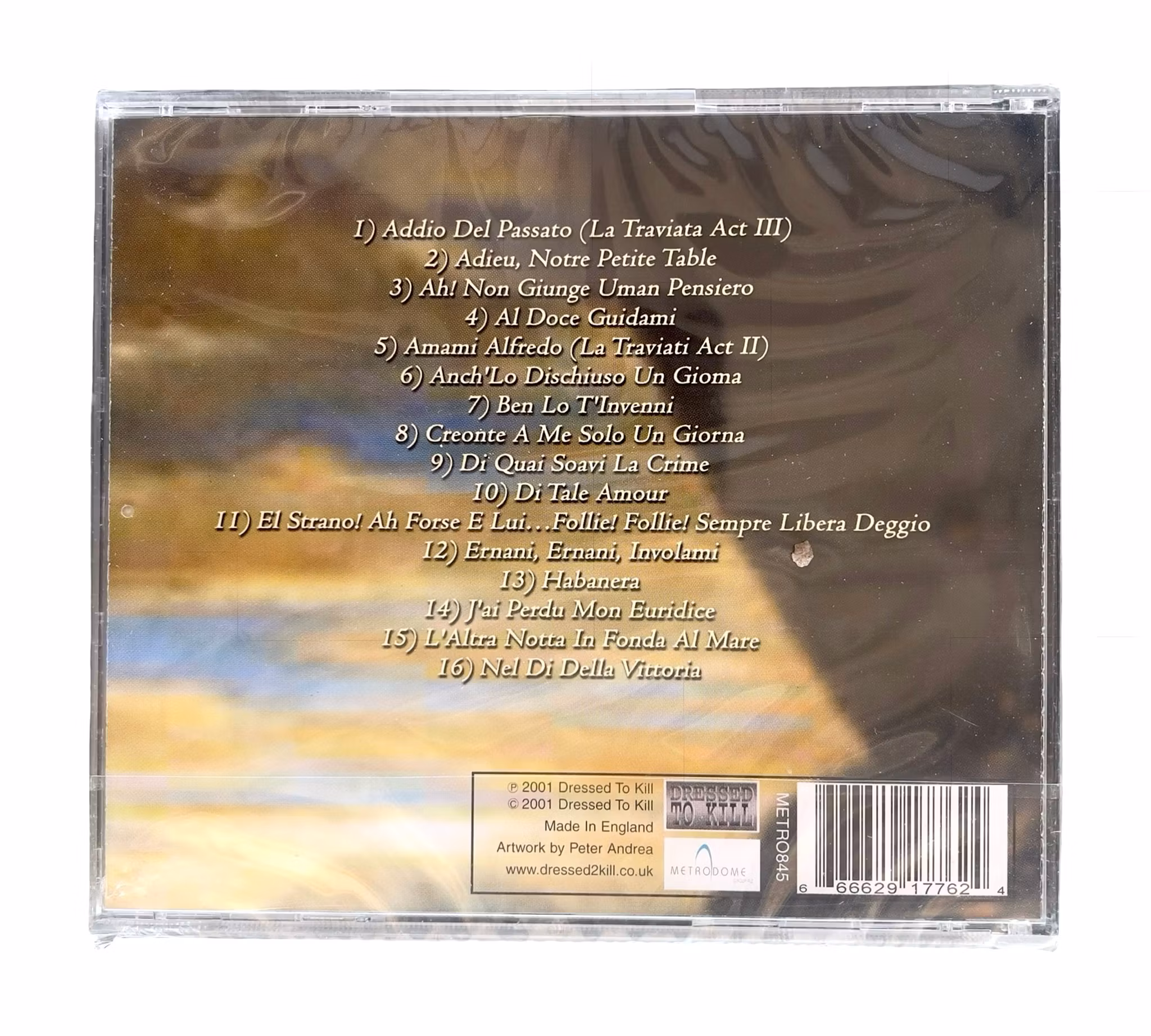 Maria Callas - Opera classics - Inplastad CD 2001