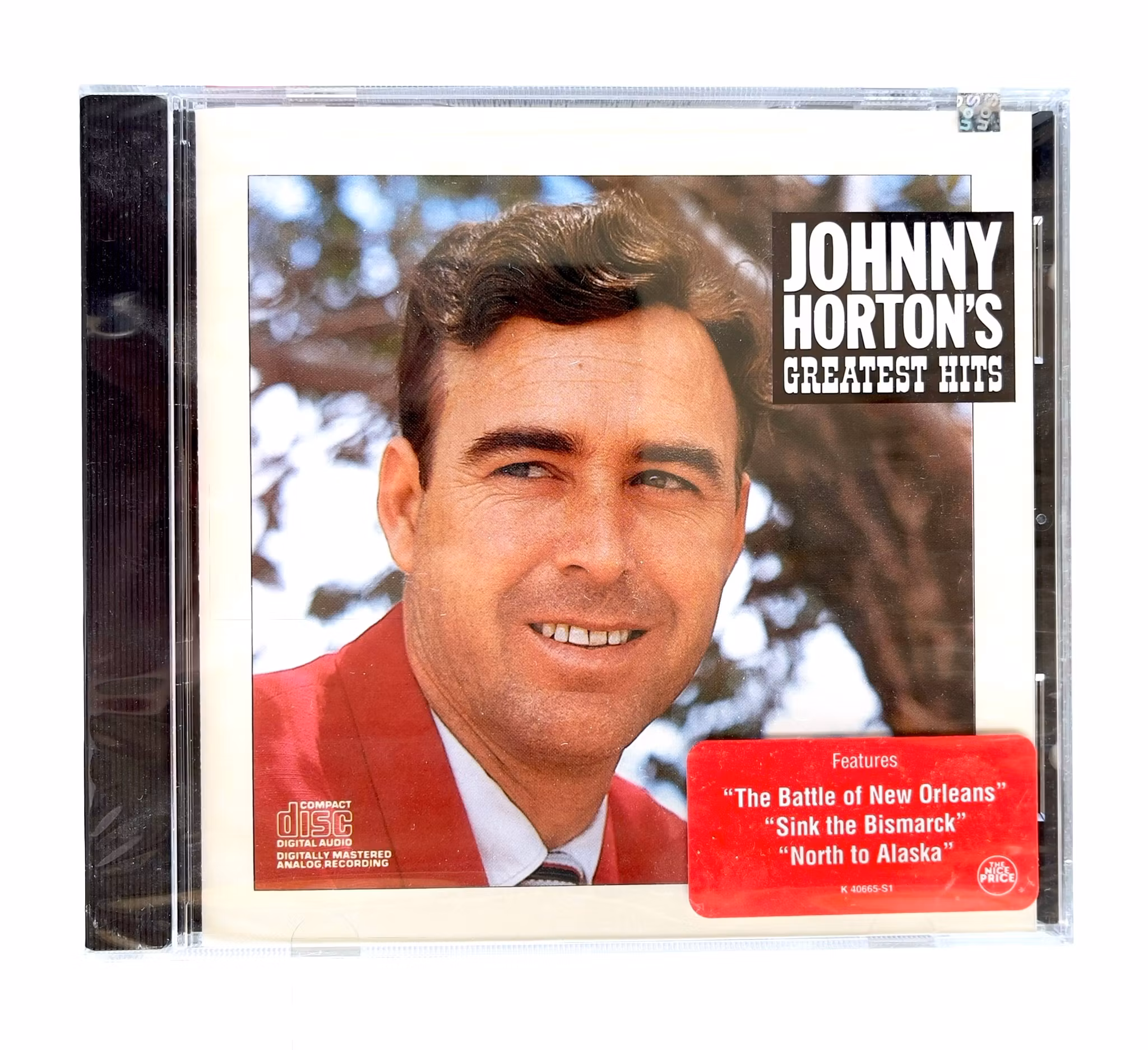 Johnny Horton - Johnny Horton's Greatest Hits - Inplastad CD - Columbia/CBS 1987