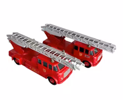 Camion de pompiers Matchbox Lesney Merryweather n° 15 - Brigade des sapeurs-pompiers du Kent - 2 pièces