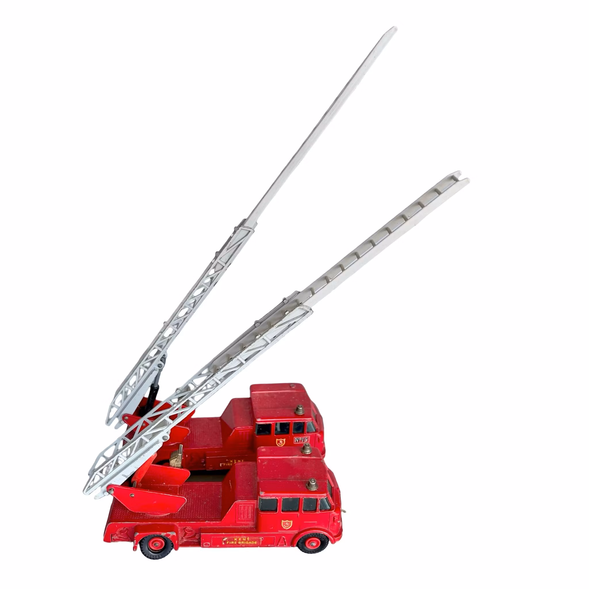 2 St Matchbox lesney merryweather fire engine no. 15 - kent fire brigade