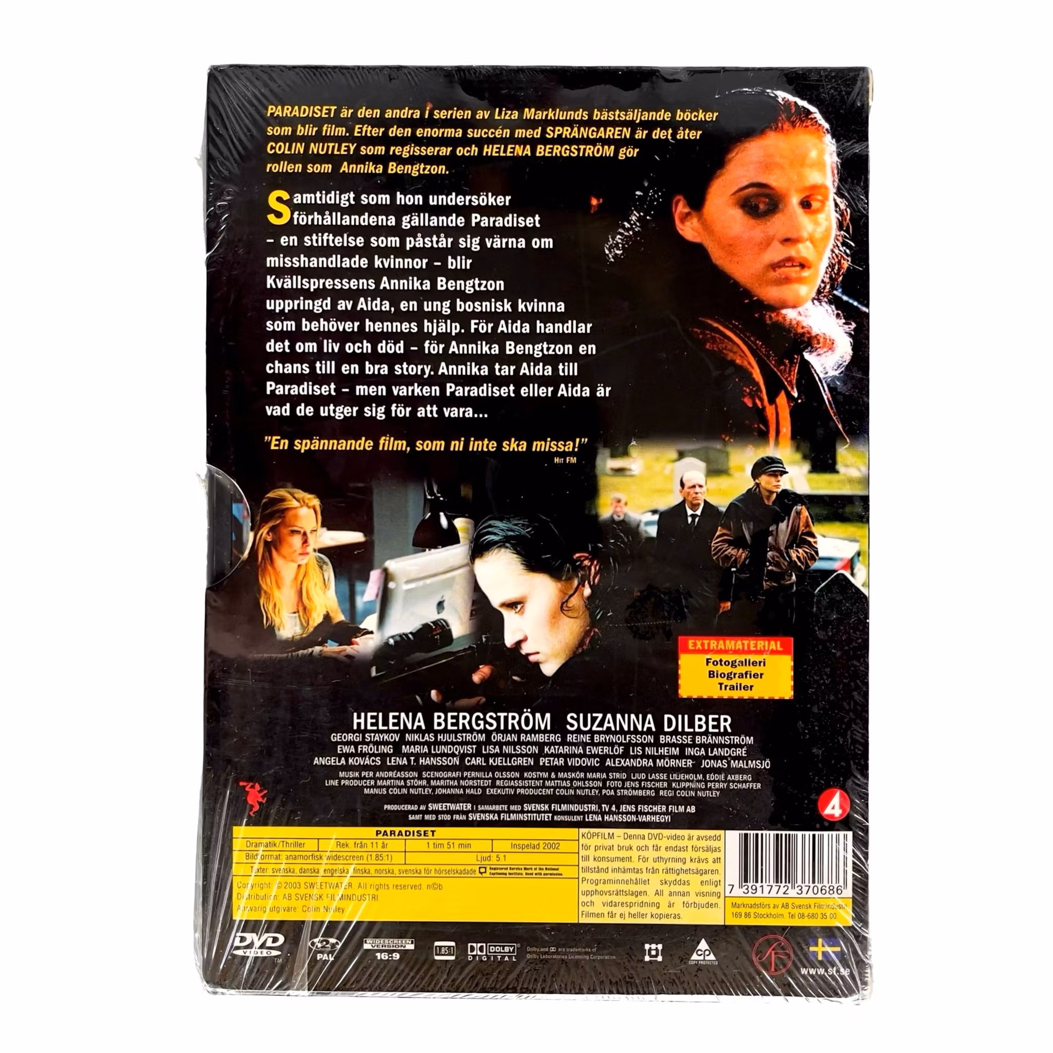 Paradiset - Colin Nutley - Helena Bergström - Inplastad DVD