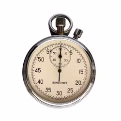 Kombisport mekanisk USSR stopur - 60 sek / 60 min - vintage cirka 1970