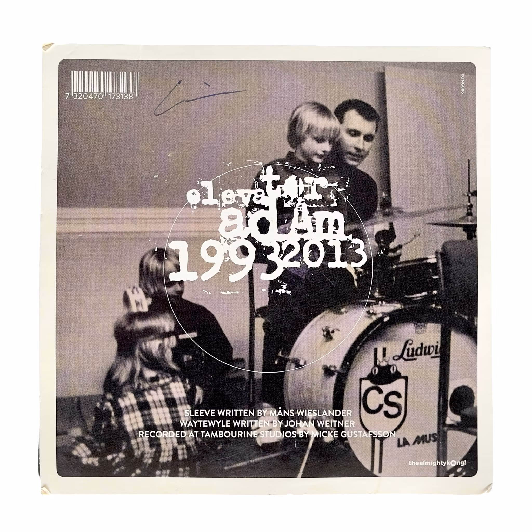 Elevator Adam - The Songs We Never Made 1993-2013 - limiterad vinyl - KONG006