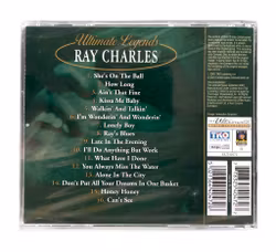 Ray Charles - Ultimate Legends - Inplastad CD 2001