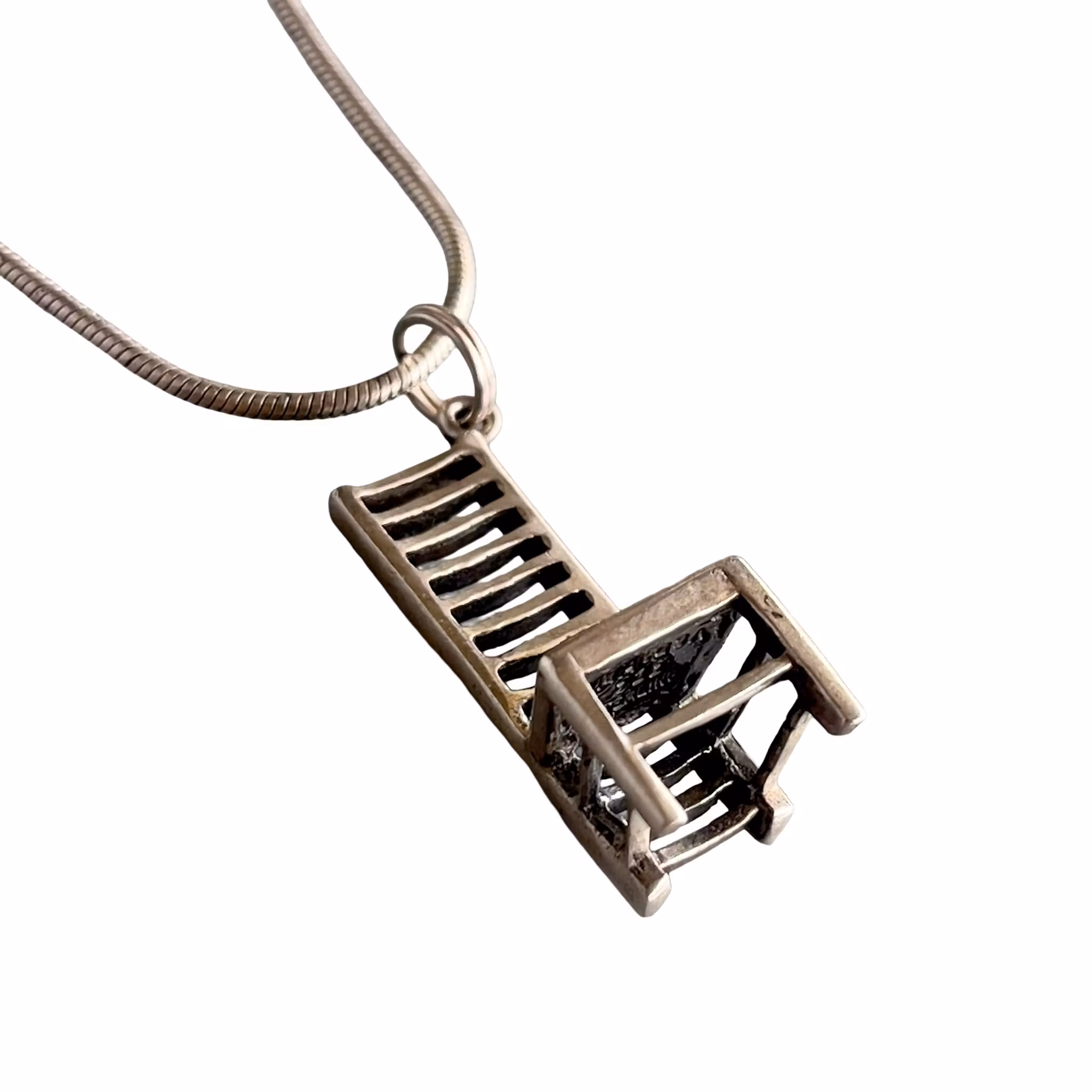 Charles Rennie Mackintosh (1868-1928) Hill House Chair - Sterling silver 925 - MMA GSA