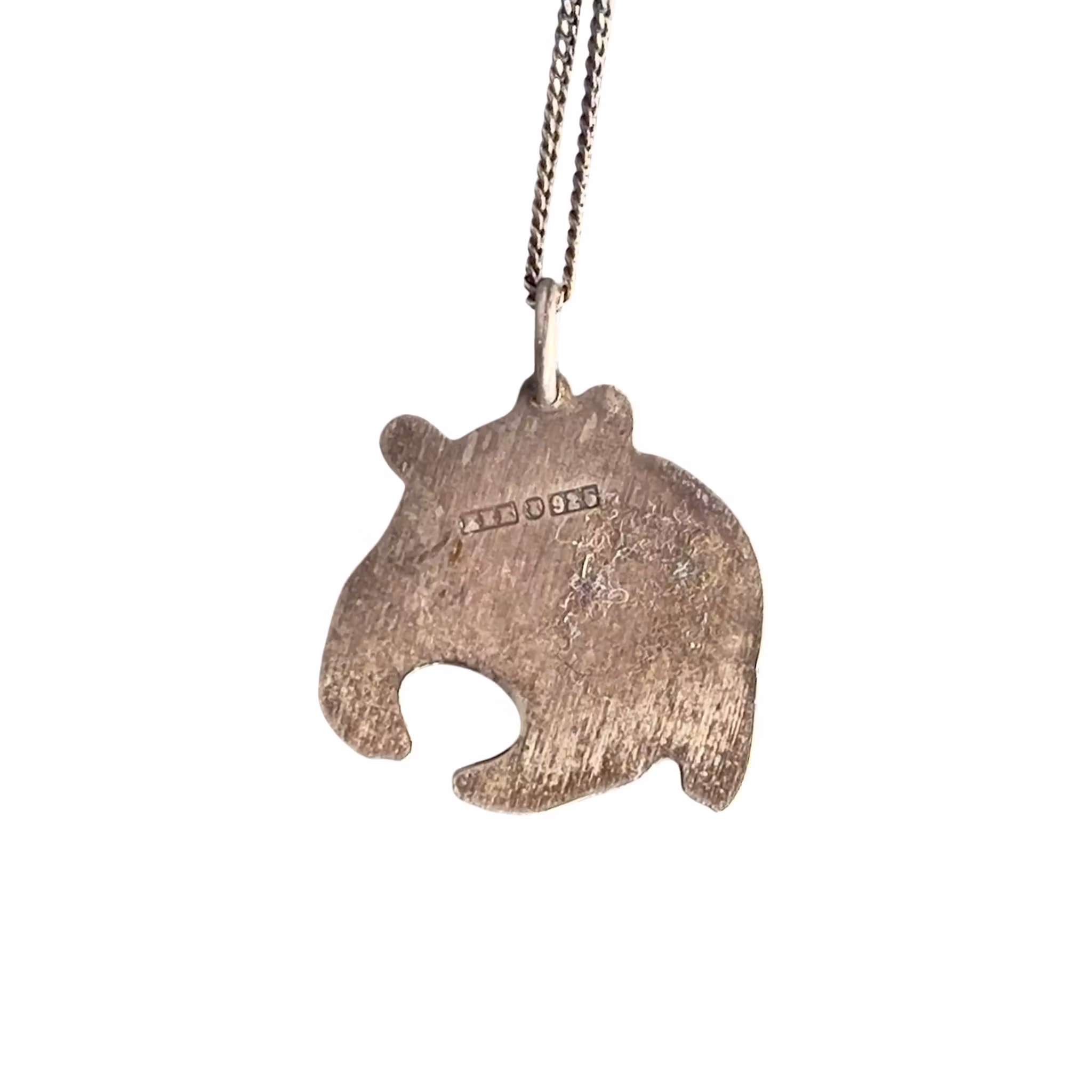 Panda halsband i sterling silver 925 - Eva Lundin - Svensk design
