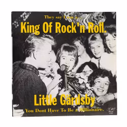 Little gärdsby - King Of Rock'n Roll / You Dont Have To Be a Millionaire - TMO Records 10102 - Svensk singel