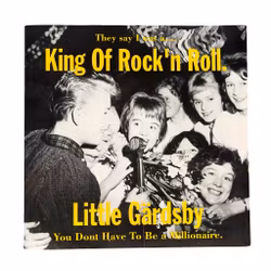 Little gärdsby - King Of Rock'n Roll / You Dont Have To Be a Millionaire - TMO Records 10102 - Svensk singel