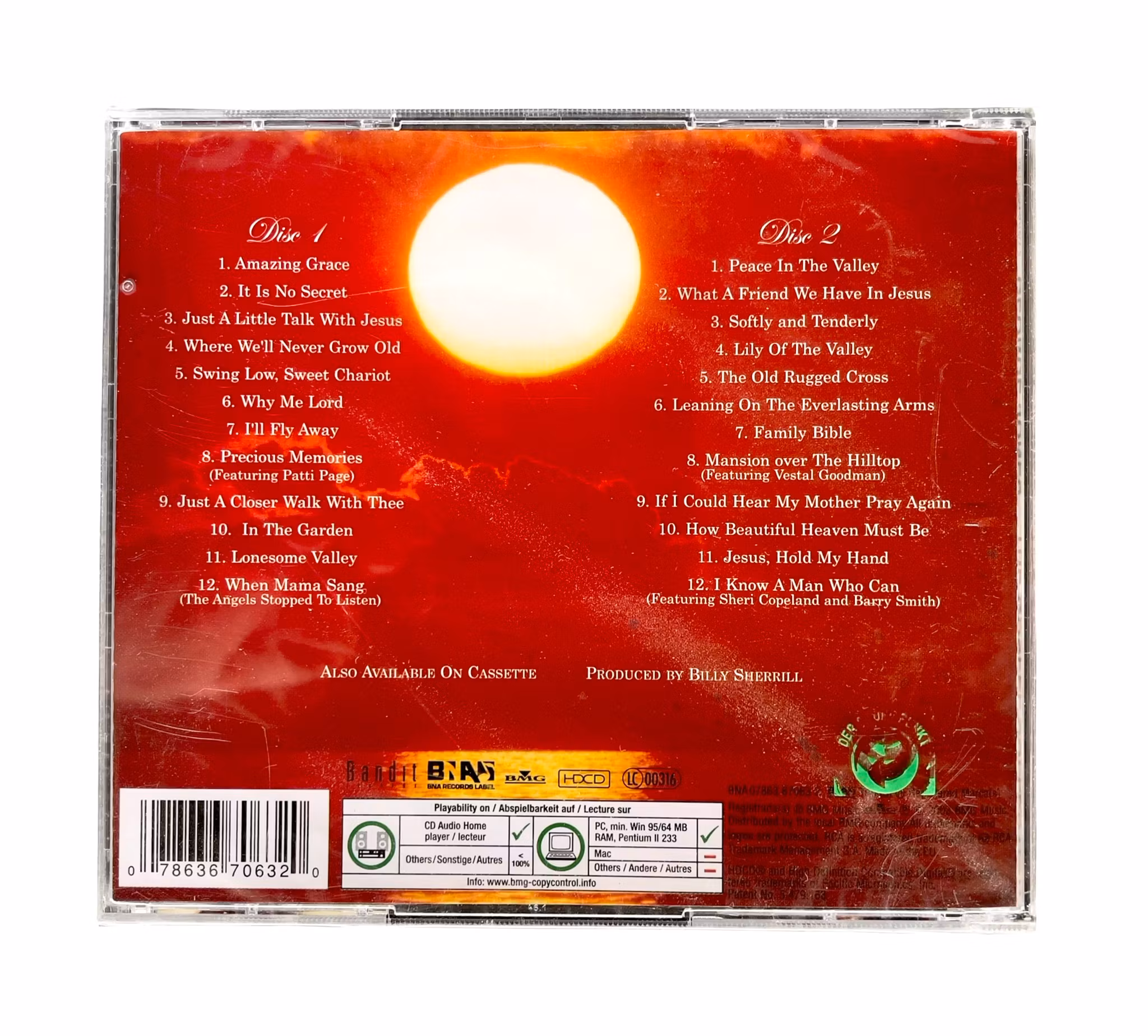 George Jones - The Gospel Collection - Inplastad 2 CD - 2003 - Country Gospel