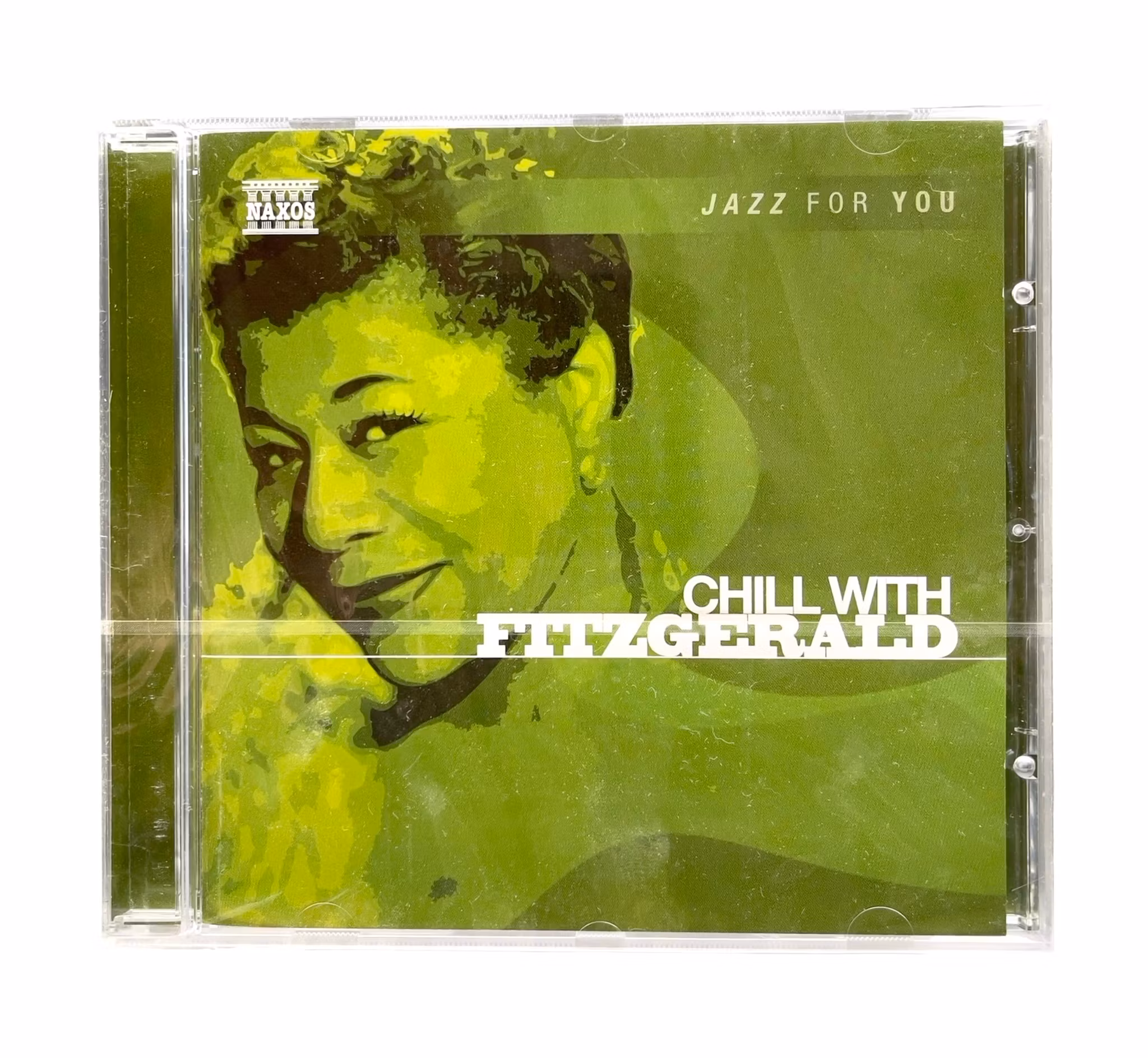 Ella Fitzgerald - Chill With Fitzgerald - Inplastad CD - Naxos Jazz For You - 20 låtar