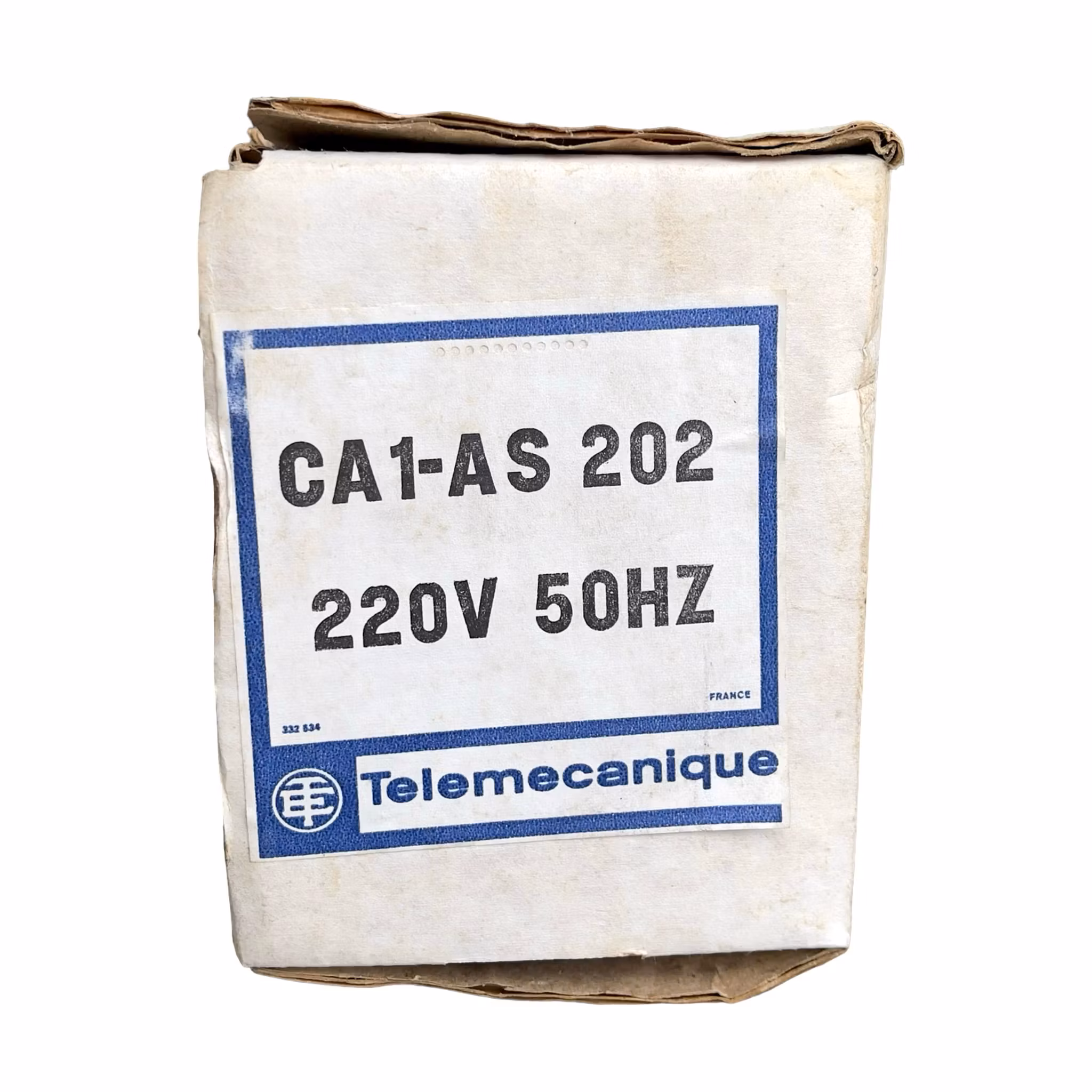Telemecanique CA1-AS 202 tidsrelä - 0,2-30 sek - 220V 50Hz - Oanvänd