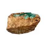 Smaragd - Rå kristall i moderberg - Mineralspecimen - Panjshir Afghanistan