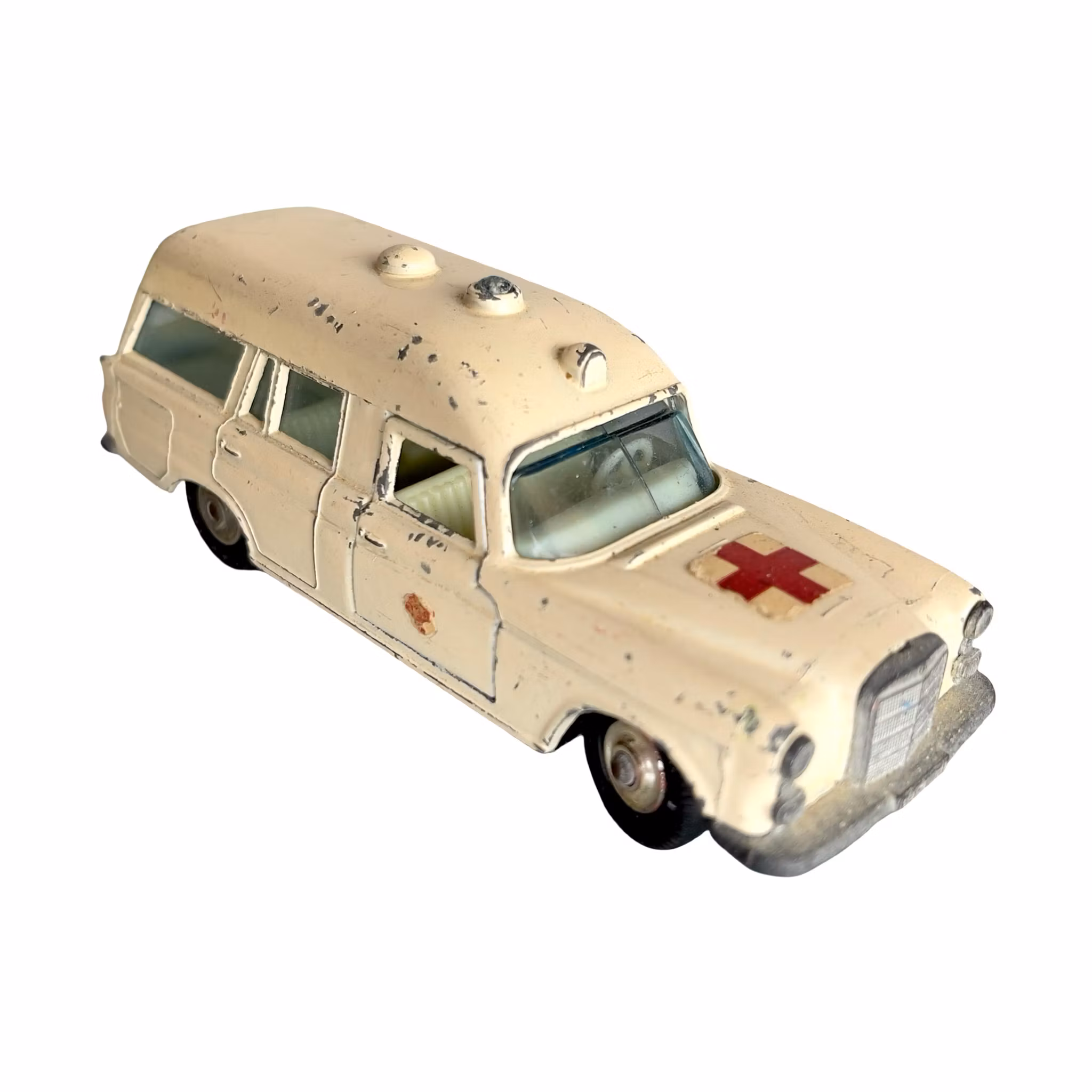 Matchbox King Size K 6 Mercedes Benz Binz Ambulance - Lesney 1967 - England