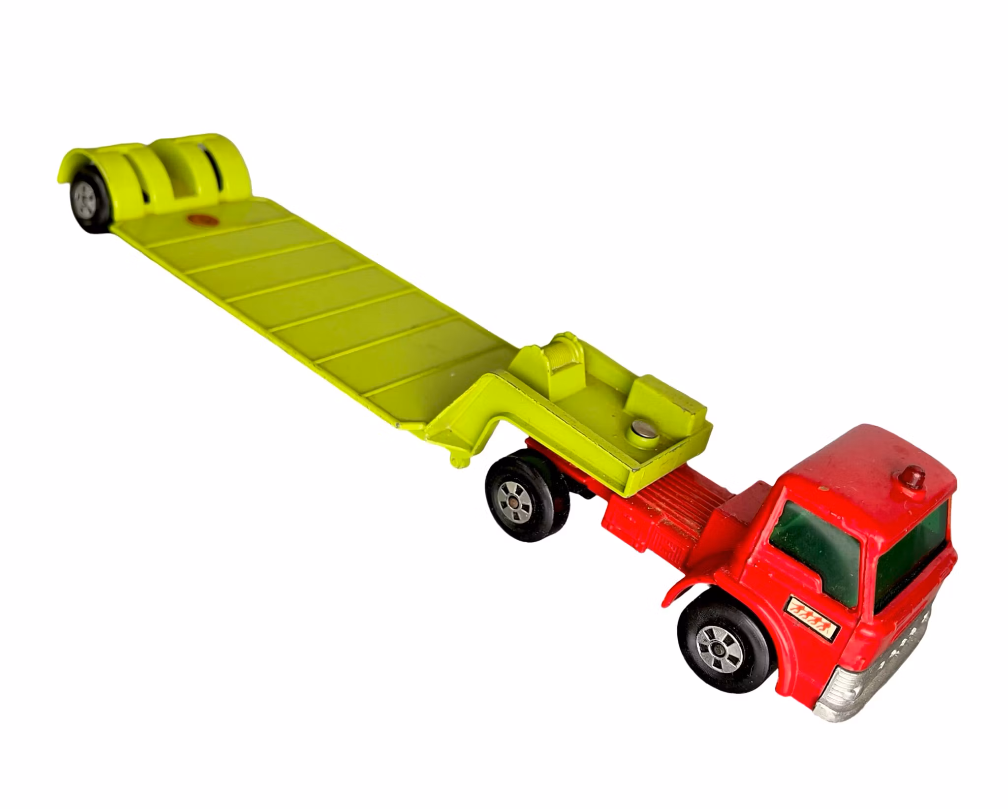 Matchbox Super Kings K 17 Ford Tractor & Dyson Low Loader - Taylor Woodrow - Lesney