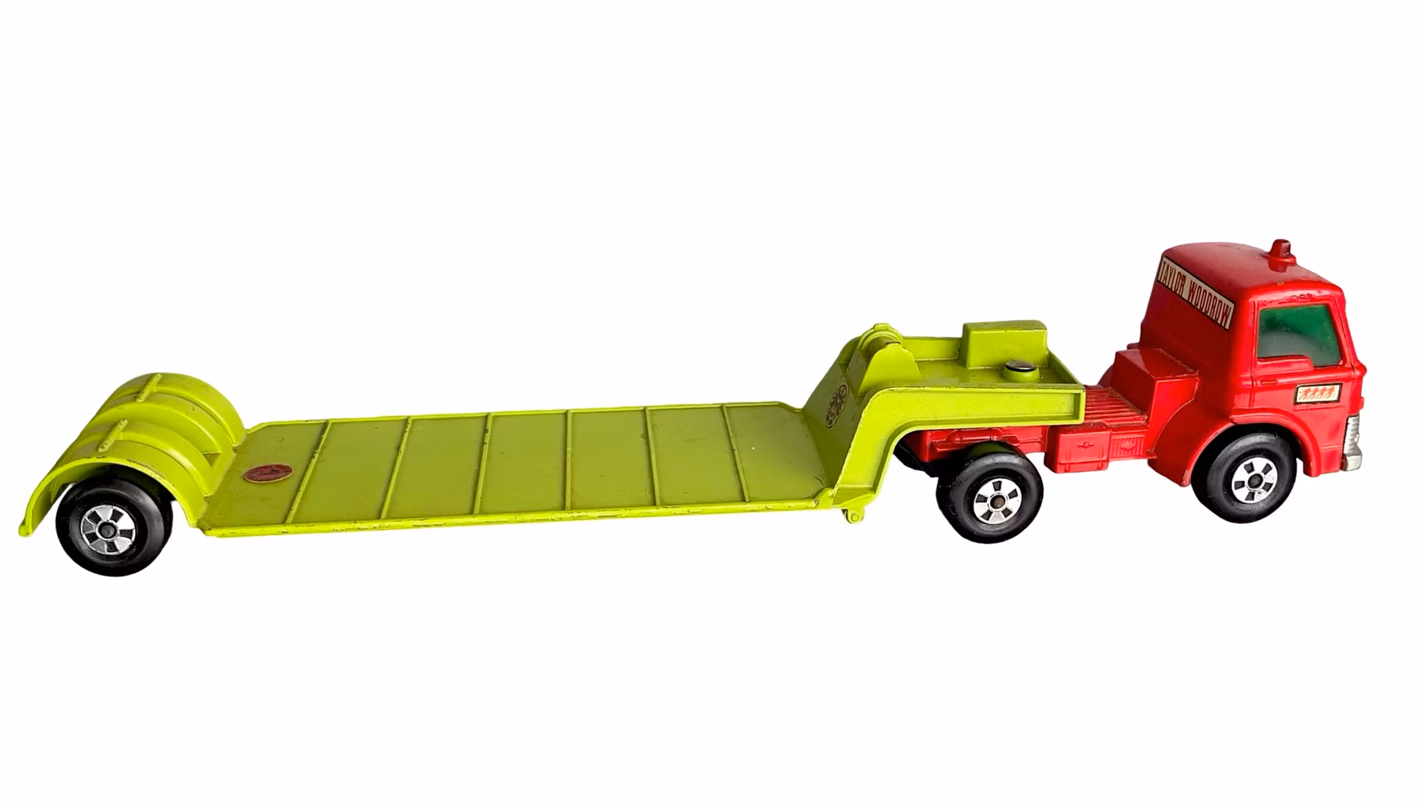 Matchbox Super Kings K 17 Ford Tractor & Dyson Low Loader - Taylor Woodrow - Lesney