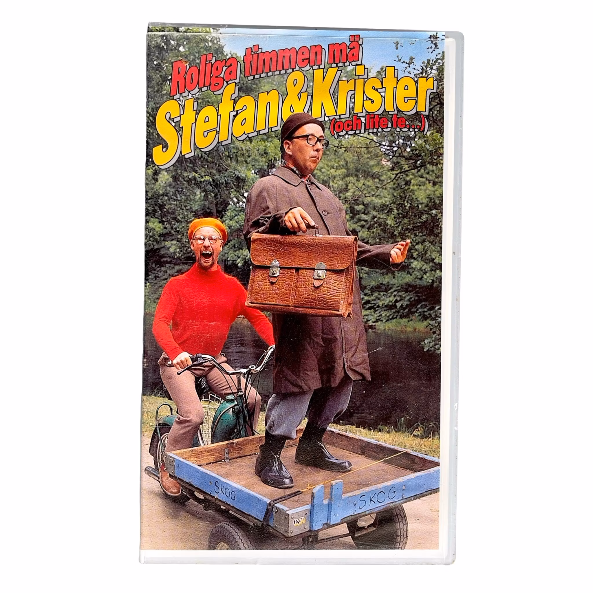 Stefan & Krister - Roliga timmen mä - Inplastad VHS - Svensk komedi 1993