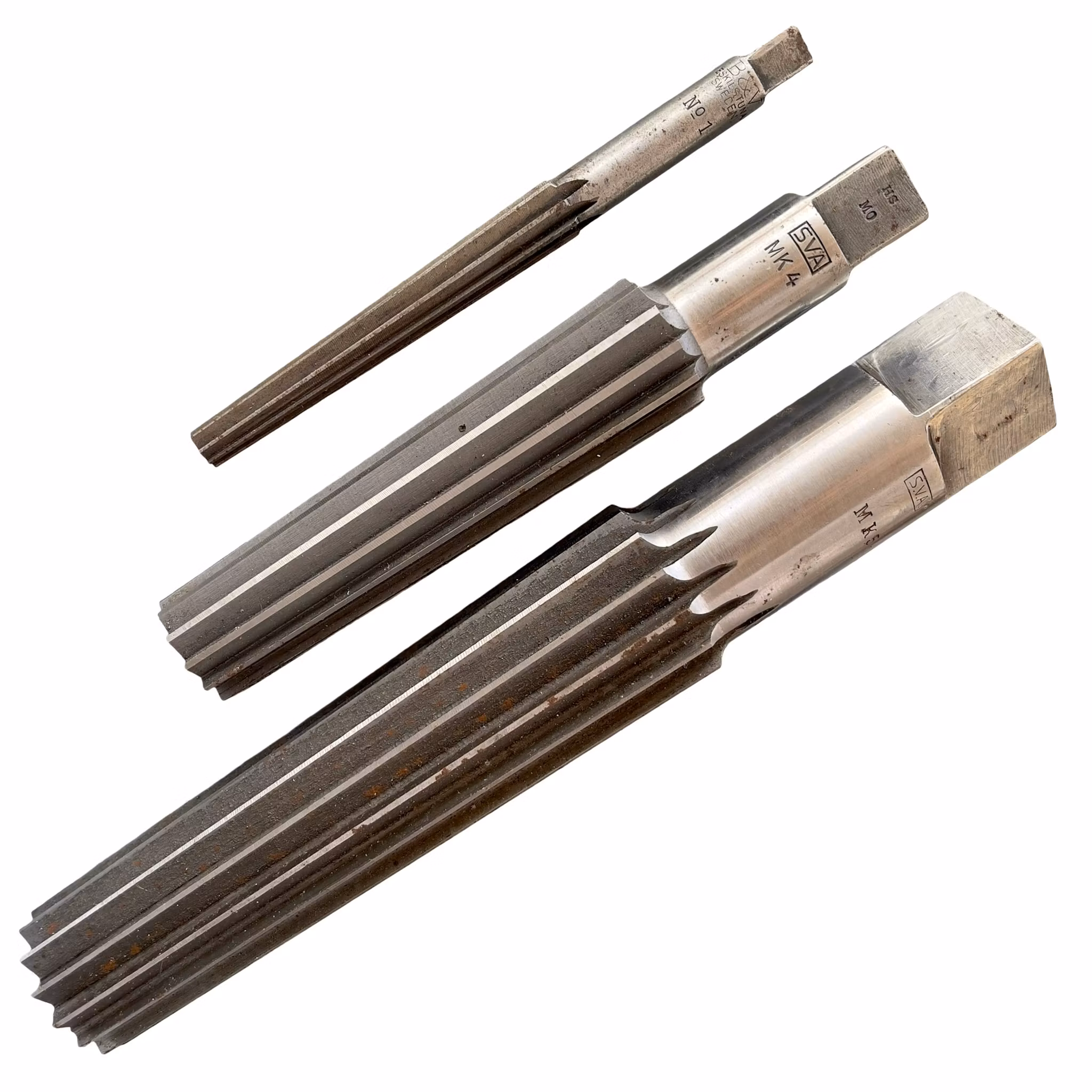 3 st Morsekonbrotschar MK1 MK4 MK5 - B&V / SVA - Verkstadsverktyg - Sweden