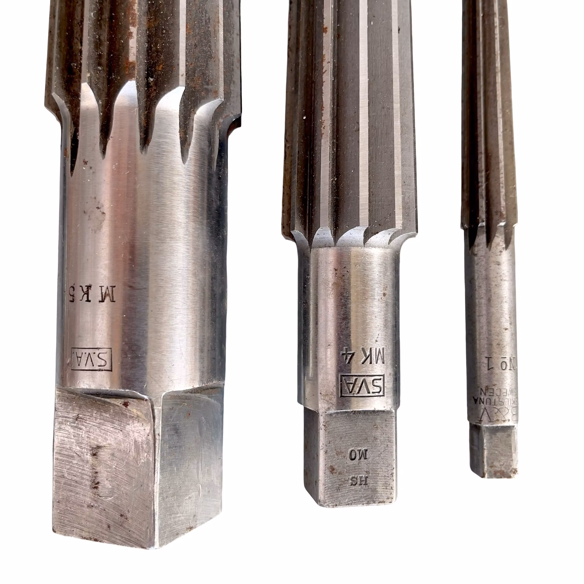 3 st Morsekonbrotschar MK1 MK4 MK5 - B&V / SVA - Verkstadsverktyg - Sweden