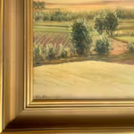 Pehr Eklund (1875-1943) - Landskap - Olja på pannå - Signerad & daterad 1915