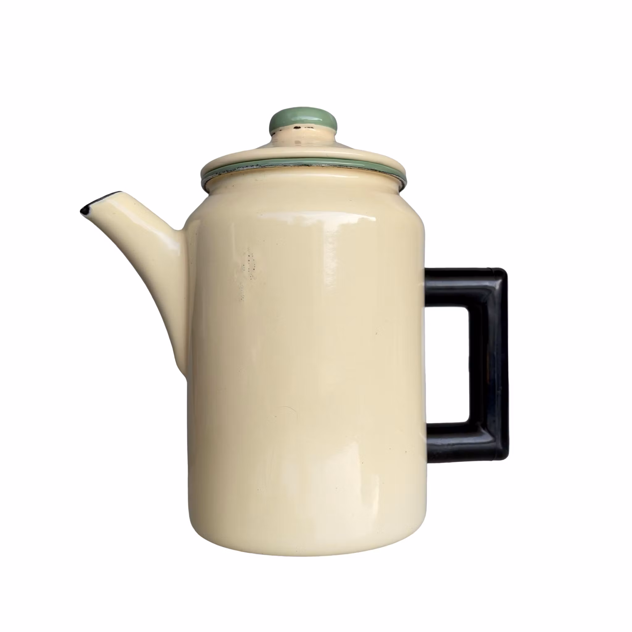 Kockums Sweden - Vintage emaljset i 3 delar - Kastruller & kaffepanna
