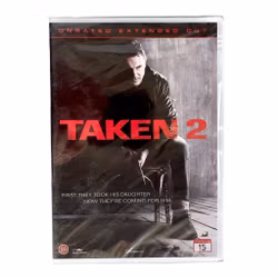 Taken 2 - Unrated Extended Cut - Inplastad DVD - Liam Neeson