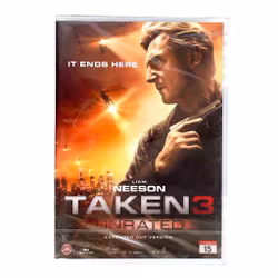 Taken 3 - Unrated Extended Cut - Inplastad DVD - Liam Neeson