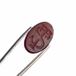 Antik Karneol Sigillsten 2,7 ct - Monogram ST - 1800-tal