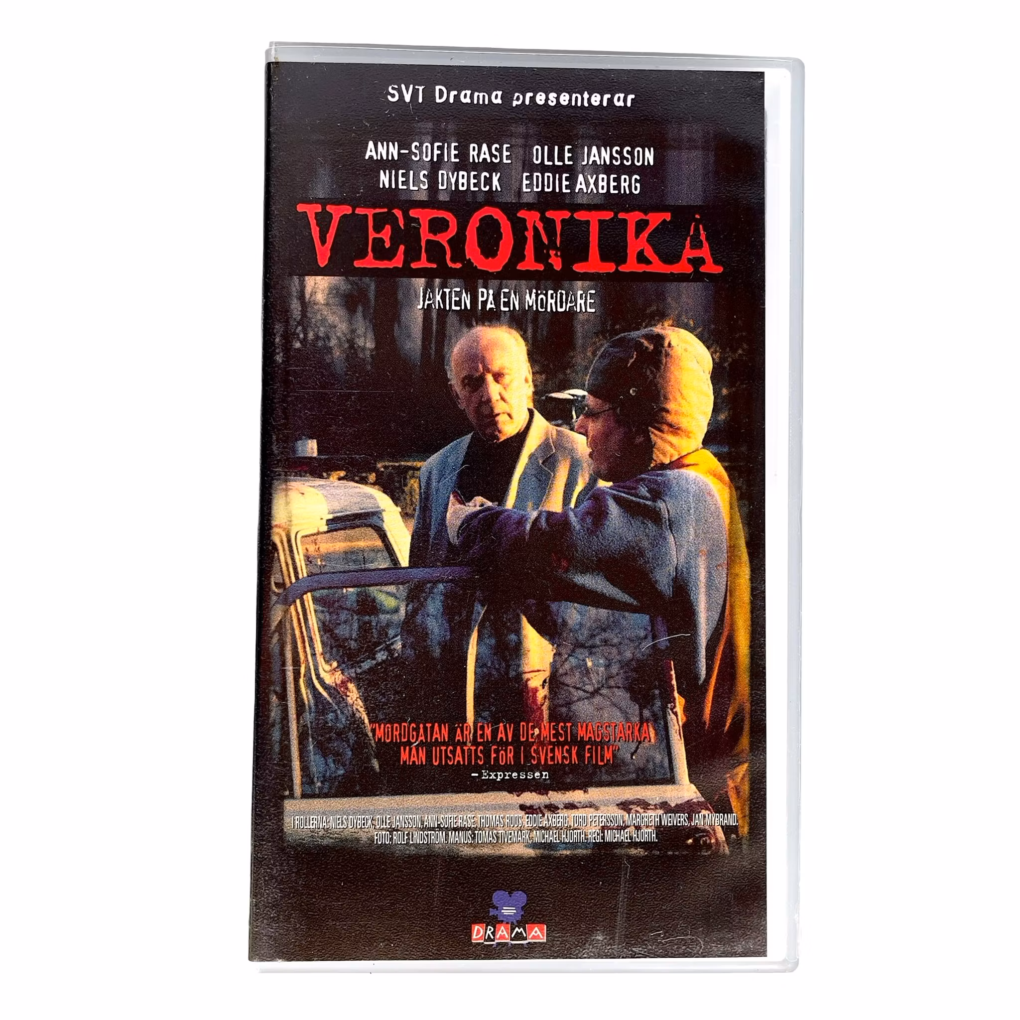 Veronika - Jakten på en mördare - Inplastad VHS - Svensk Thriller - 1998