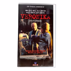 Veronika - Jakten på en mördare - Inplastad VHS - Svensk Thriller - 1998