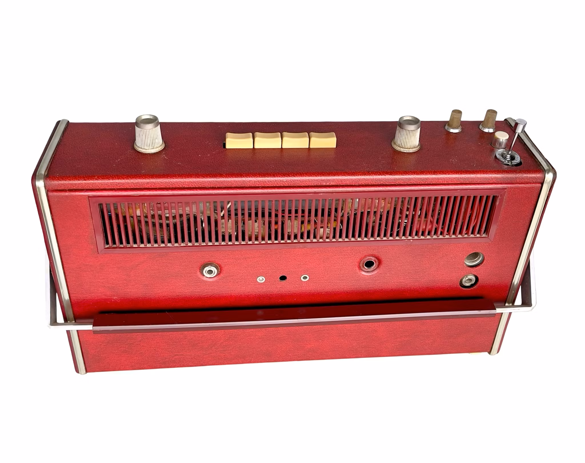 Luxor Playa B4573 - Vintage Transistorradio - Röd - 1960-tal - Svensktillverkad