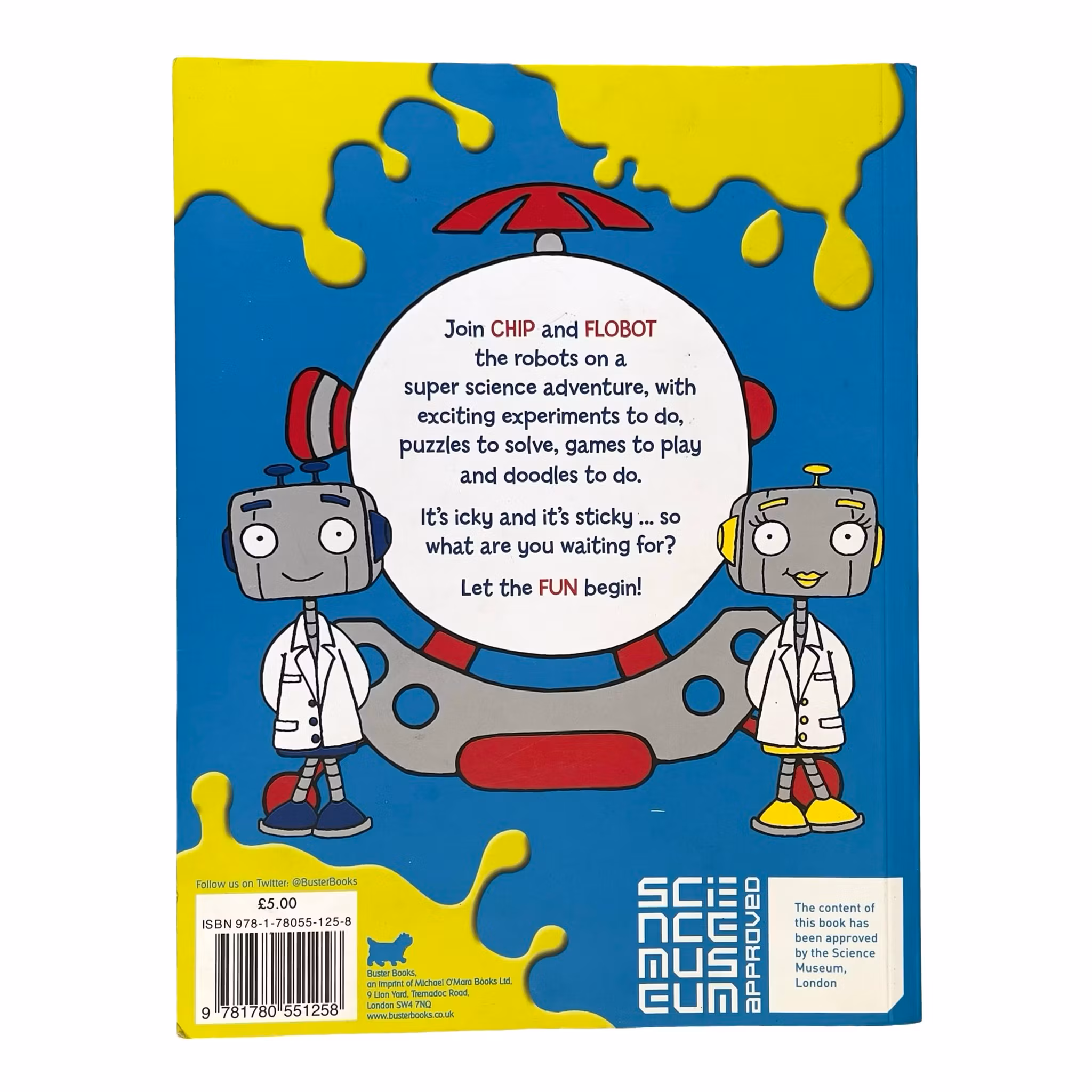 The Icky Sticky Science Activity Book - Science Museum - Engelsk aktivitetsbok