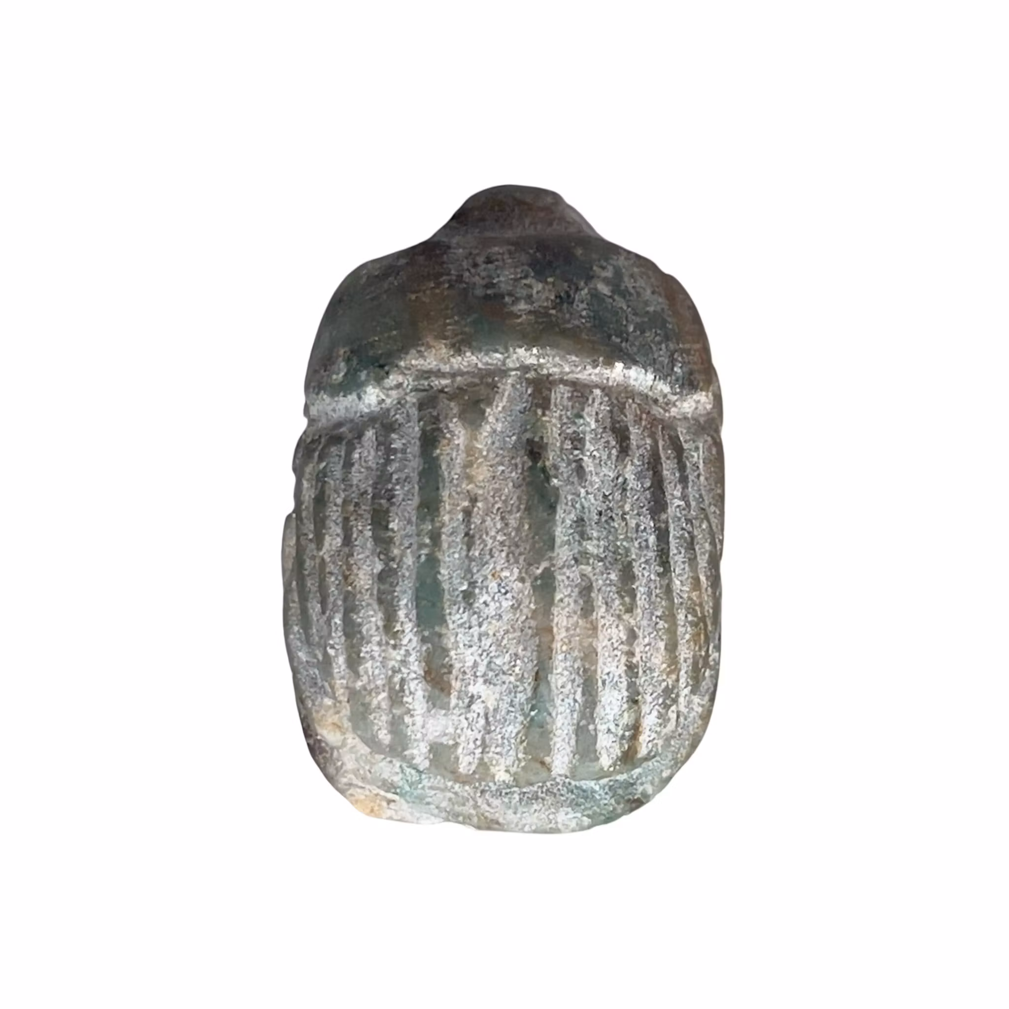 Antik Egyptisk Skarabé - Naturlig Smaragd 58,5 ct - Ra - ca 1850-1640 f.Kr.