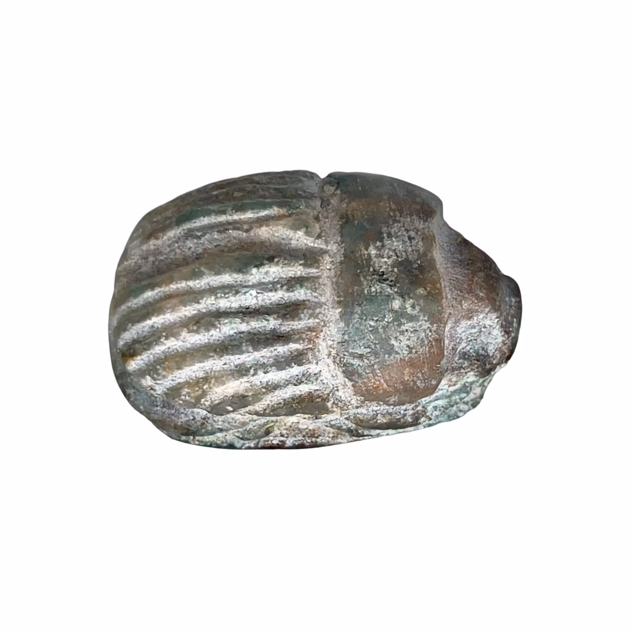 Antik Egyptisk Skarabé - Naturlig Smaragd 58,5 ct - Ra - ca 1850-1640 f.Kr.