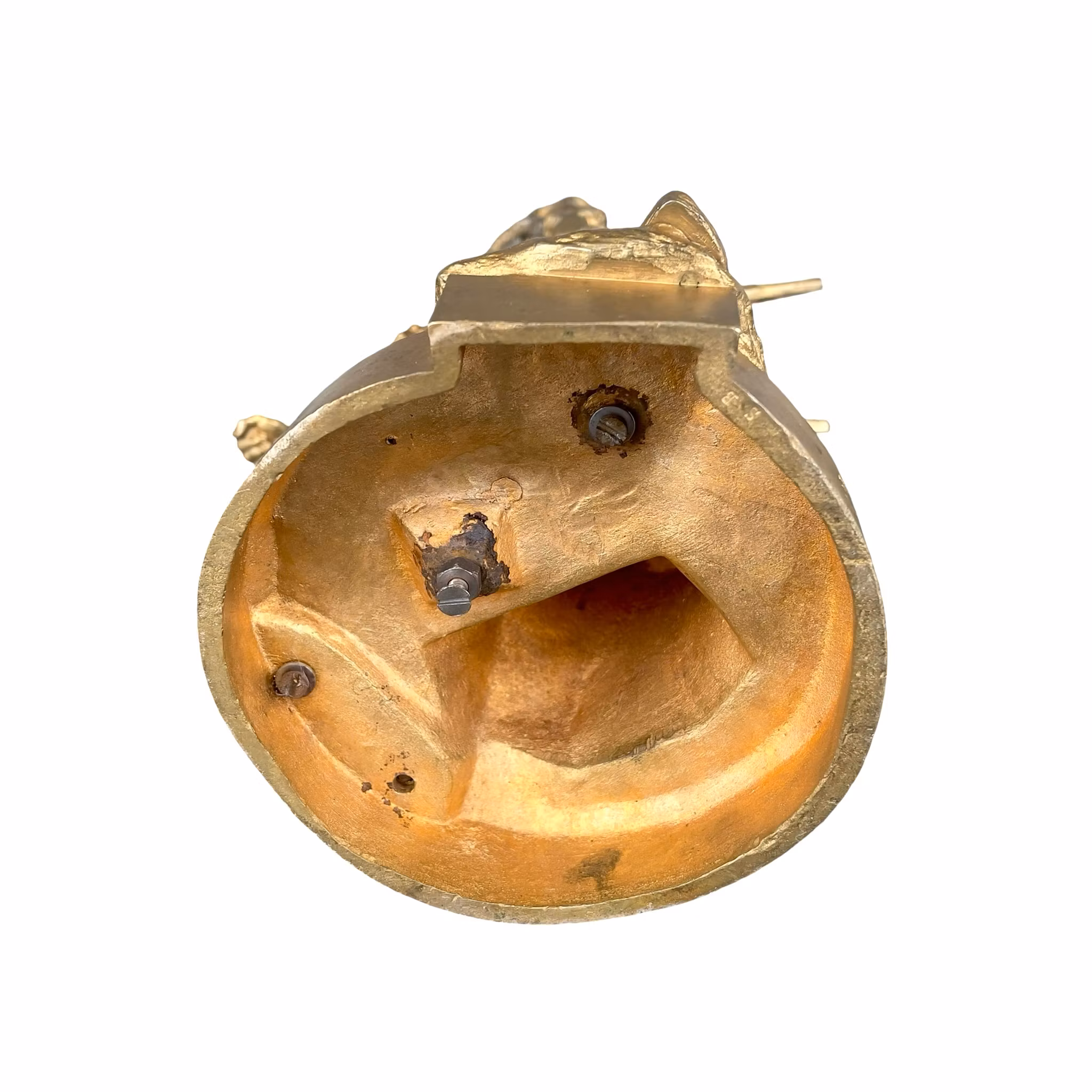 Émile Boisseau (1842-1923) - Antik Fransk Skulptur - Förgylld gjutmetall - Signerad - 1800-tal