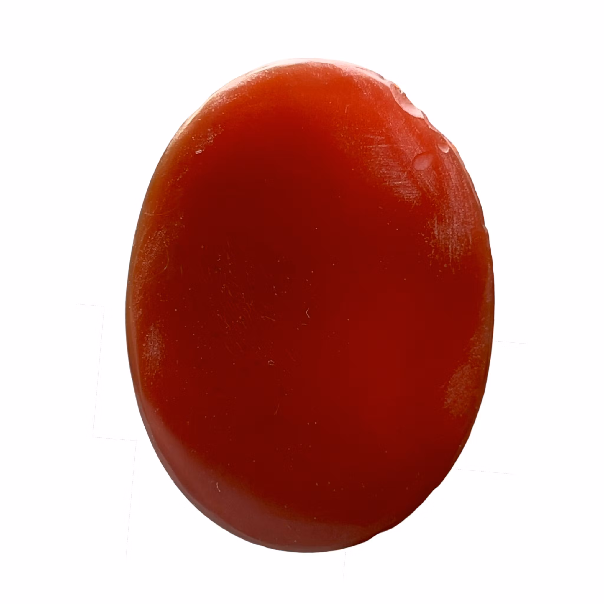 Antik Graverad Röd Agat med Kvinnoporträtt - Grekisk/Romersk Intaglio