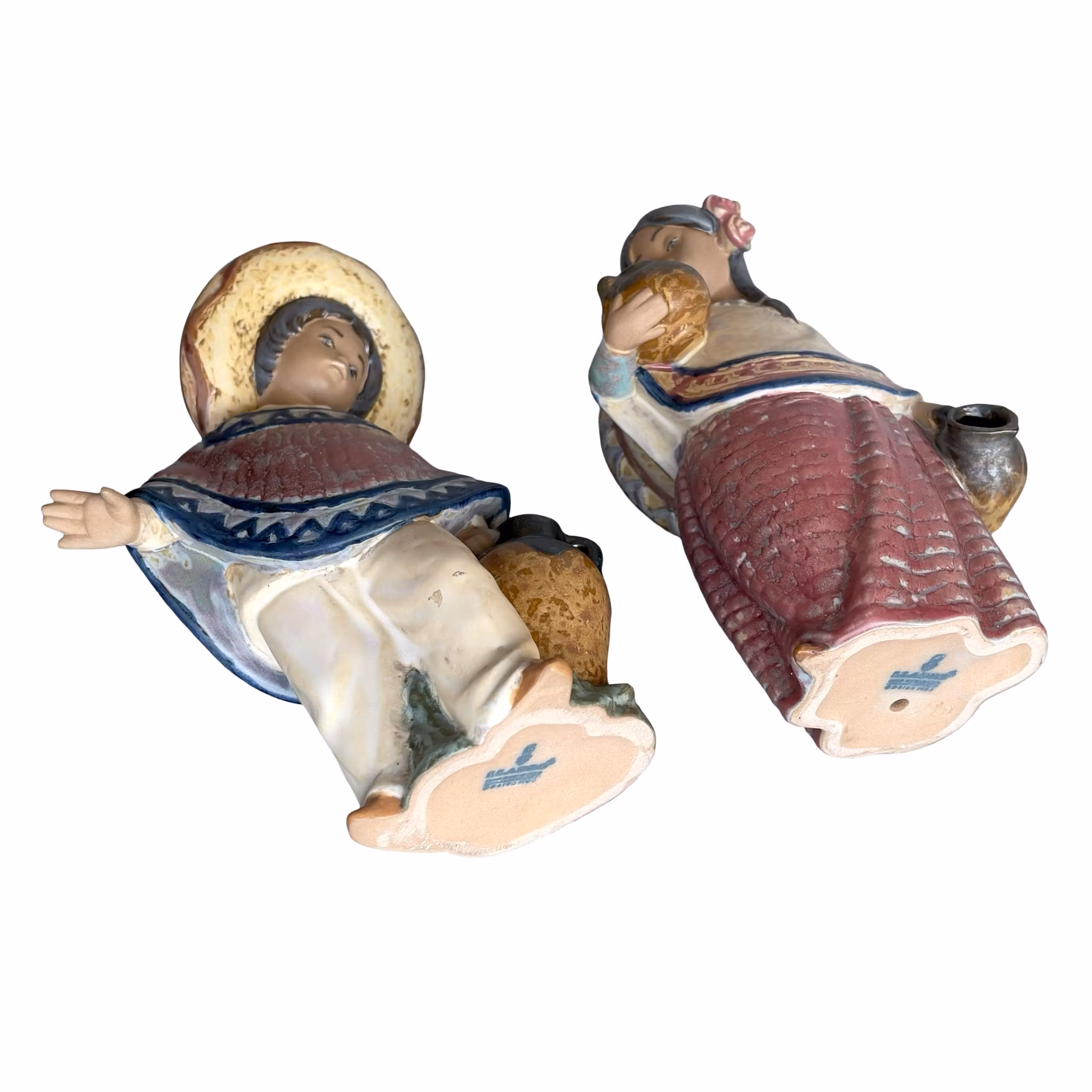 Lladró - Pepita & Pedro - 2 Porslinsfigurer - José Puche - Spanien