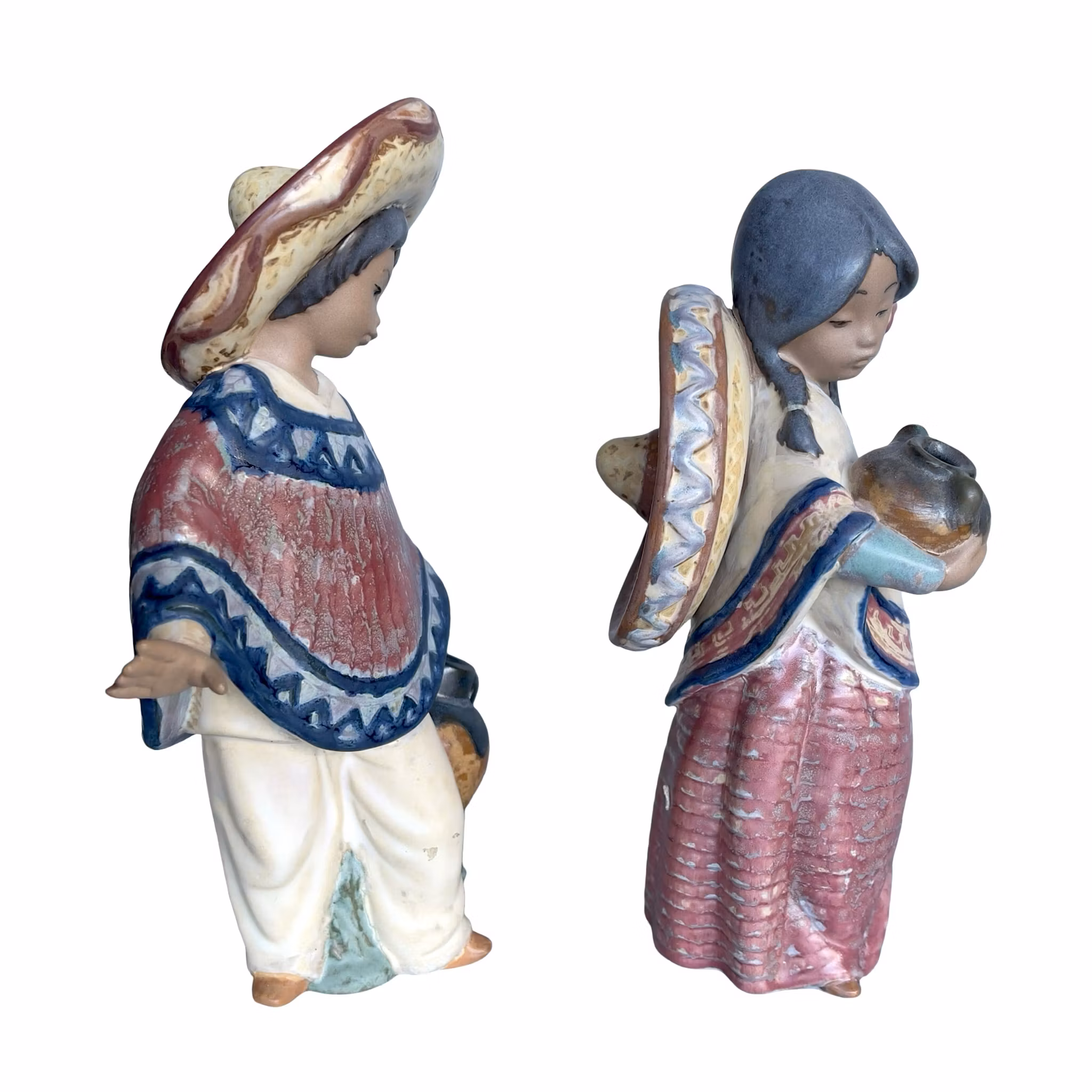 Lladró - Pepita & Pedro - 2 Porslinsfigurer - José Puche - Spanien