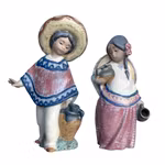 Lladró - Pepita & Pedro - 2 Porslinsfigurer - José Puche - Spanien