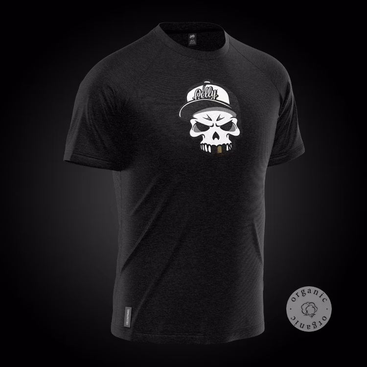 CELLY "SKULL" T-SHIRT SVART