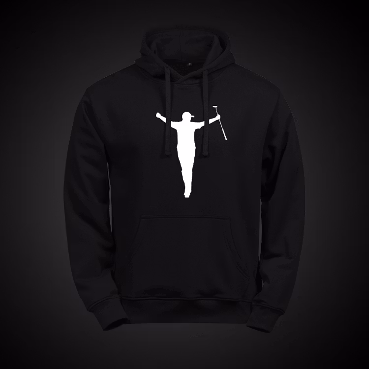 GOLF "PLAYER" HOODIE SVART
